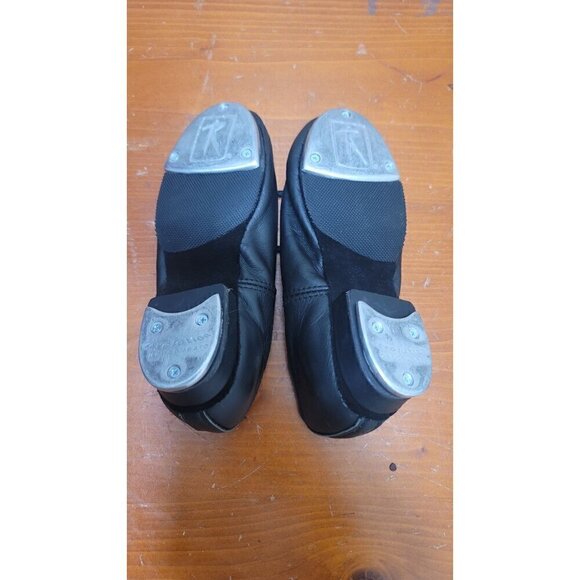 REVOLUTION DANCEWEAR KIDS JAZZ TAP DANCE BLACK SHOES C13 - Picture 7 of 9